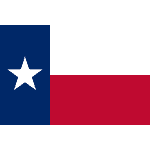 Flag United States of America Texas