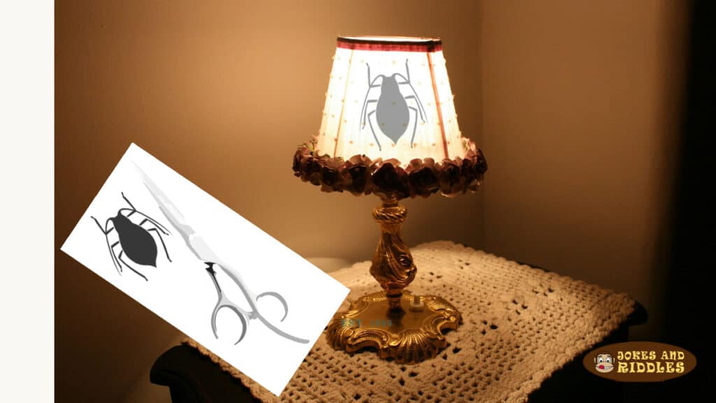 Bug lamp prank